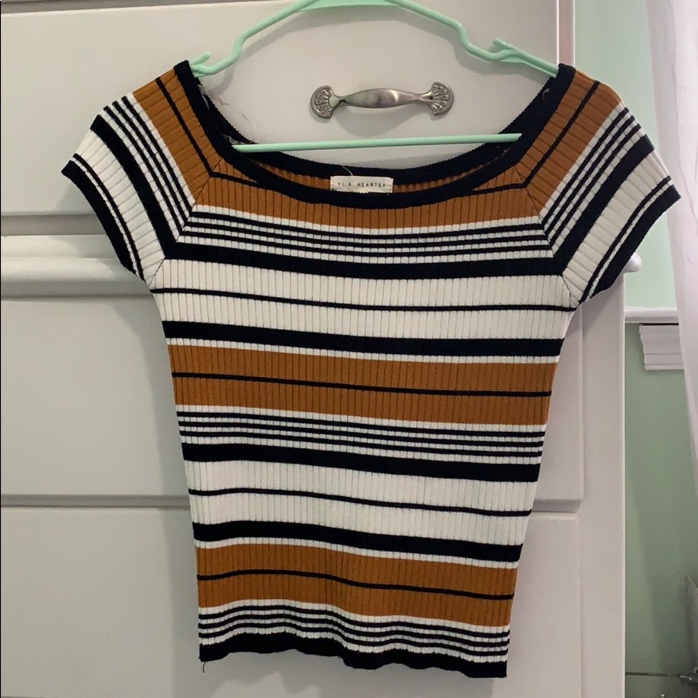 Off the shoulder sweater top